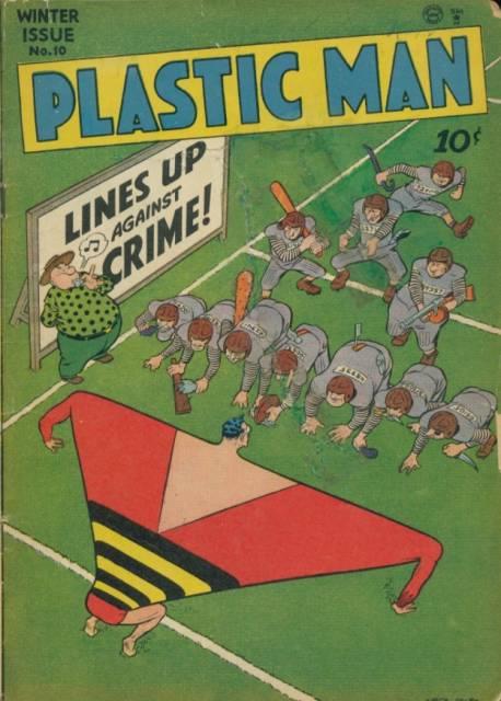 Plastic Man #10 comic cover