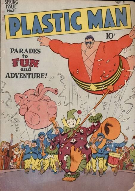 Plastic Man #11 comic cover