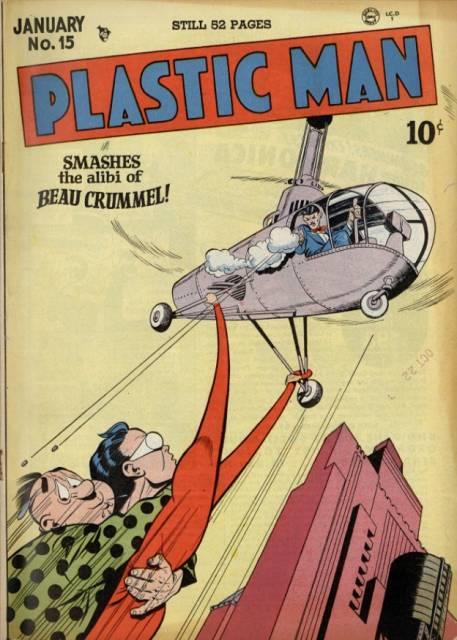 Plastic Man #15 comic cover