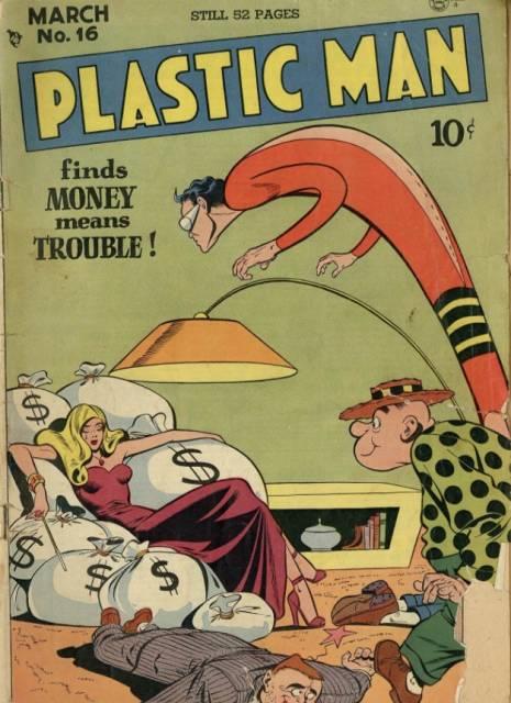 Plastic Man #16 comic cover