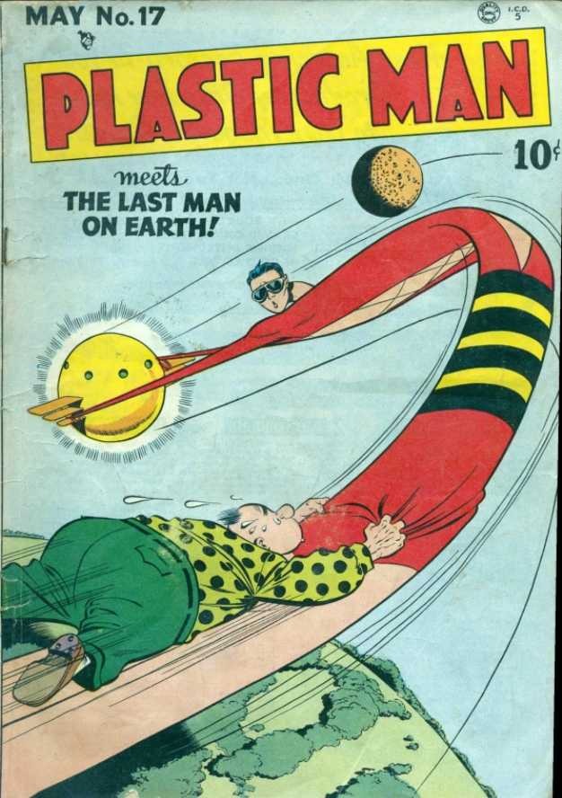 Plastic Man #17 comic cover