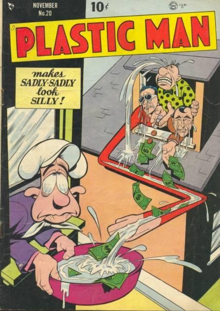 Plastic Man #20 comic cover