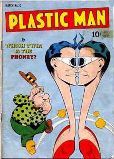 Plastic Man #22 comic cover