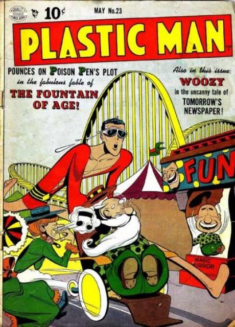 Plastic Man #23 comic cover