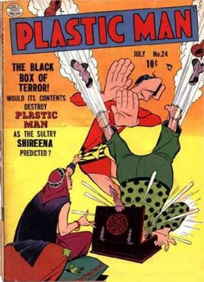 Plastic Man #24 comic cover