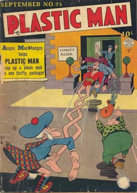 Plastic Man #25 comic cover