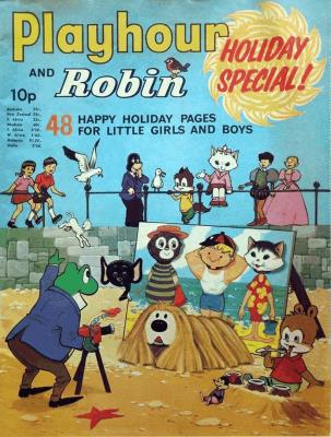 Playhour Holiday Special 1971 comic cover