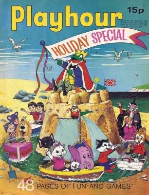 Playhour Holiday Special 1974 comic cover
