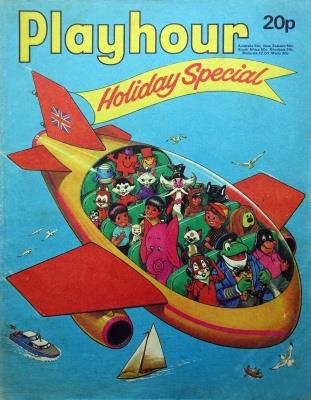 Playhour Holiday Special 1975 comic cover