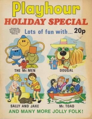 Playhour Holiday Special 1976 comic cover