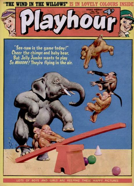 Playhour #25 comic cover