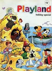 Playland Holiday Special 1968 comic cover