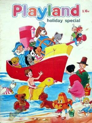 Playland Holiday Special 1969 comic cover
