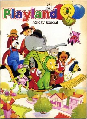 Playland Holiday Special 1970 comic cover