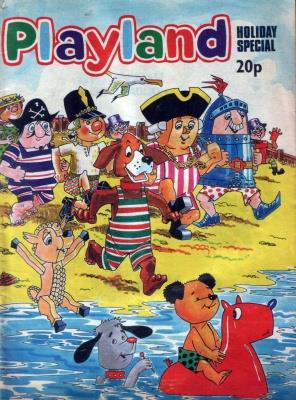 Playland Holiday Special 1975 comic cover