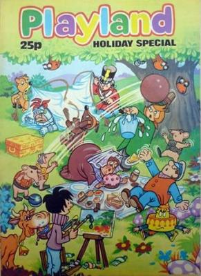 Playland Holiday Special 1976 comic cover