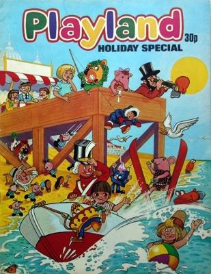 Playland Holiday Special 1977 comic cover