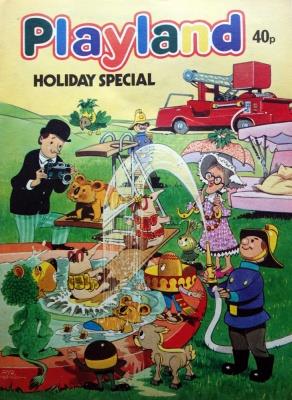 Playland Holiday Special 1980 comic cover