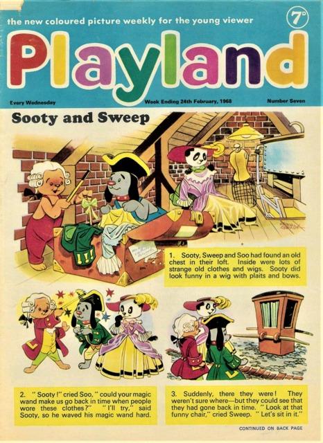 Playland #7 comic cover
