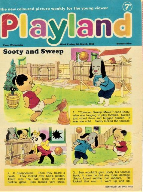 Playland #9 comic cover