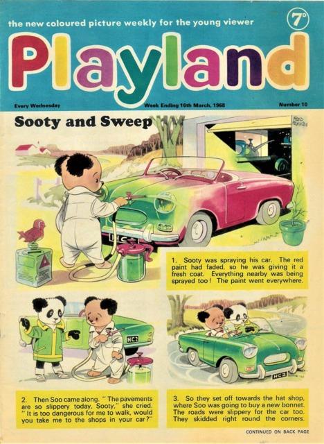 Playland #10 comic cover