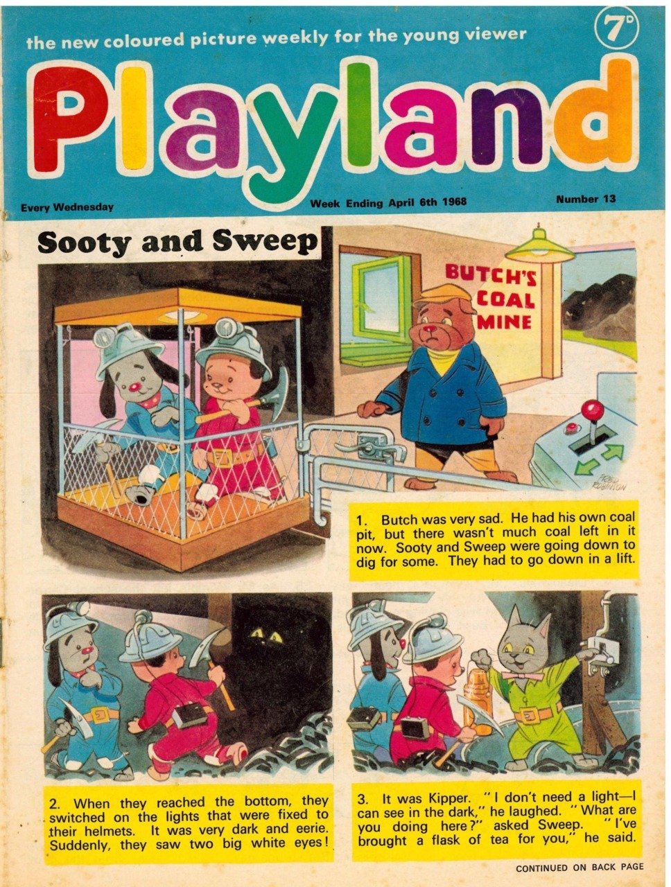 Playland #13 comic cover