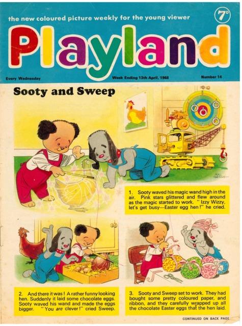 Playland #14 comic cover