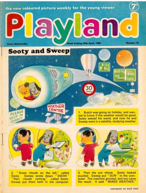 Playland #15 comic cover