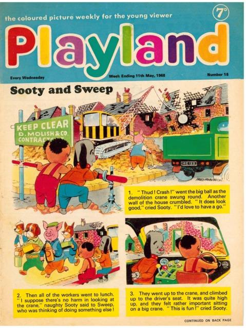 Playland #18 comic cover