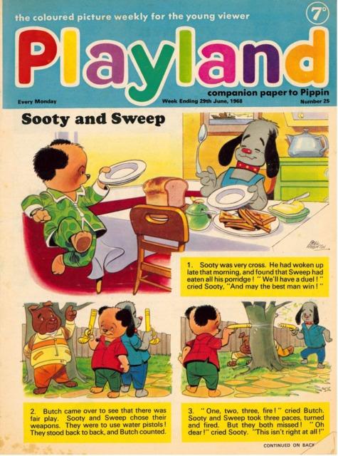 Playland #25 comic cover