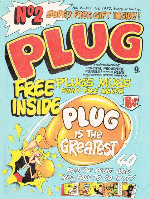 Plug no. 2 with free gift comic cover