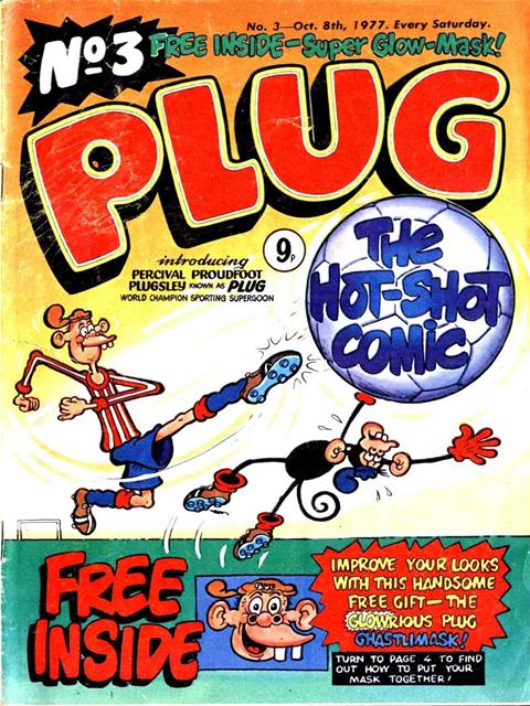 Plug no. 3 with free gift comic cover