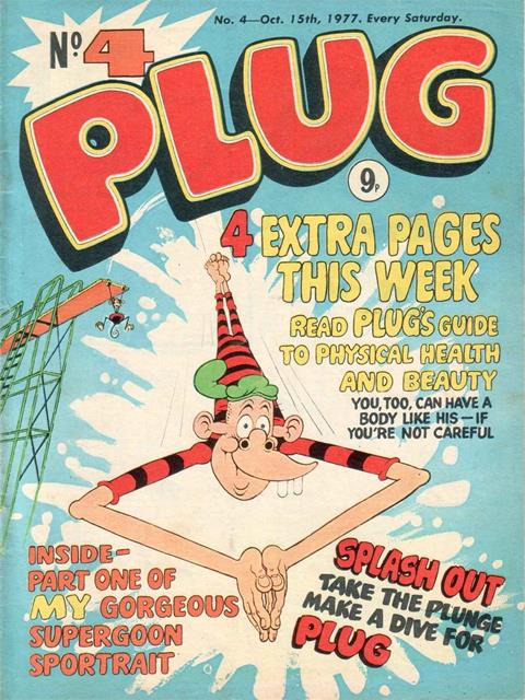 Plug no. 4 comic cover