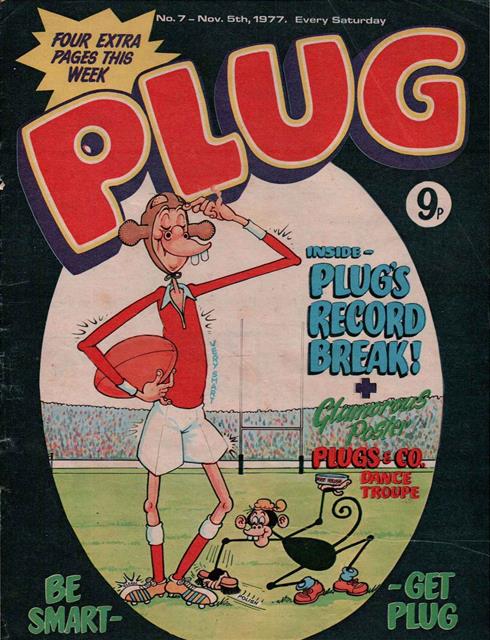 Plug no. 7 comic cover