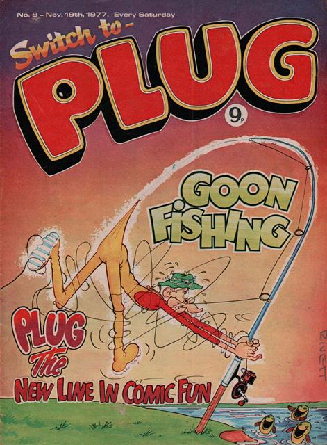 Plug no. 9 comic cover