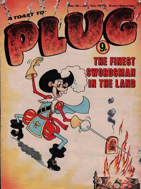 Plug no. 16 comic cover