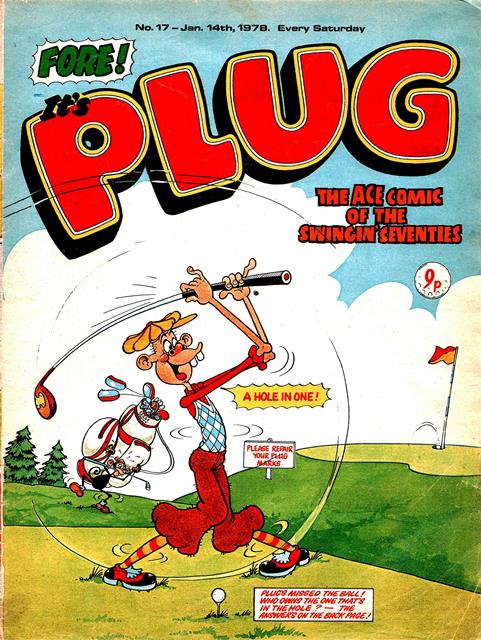 Plug no. 17 comic cover