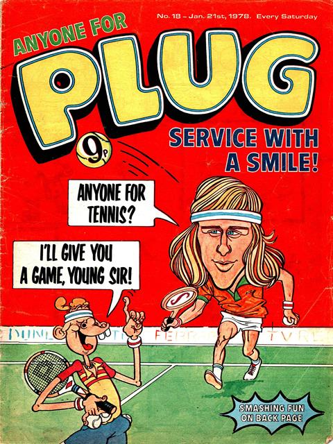 Plug no. 18 comic cover