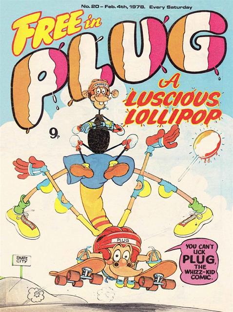 Plug no. 20 with free gift comic cover