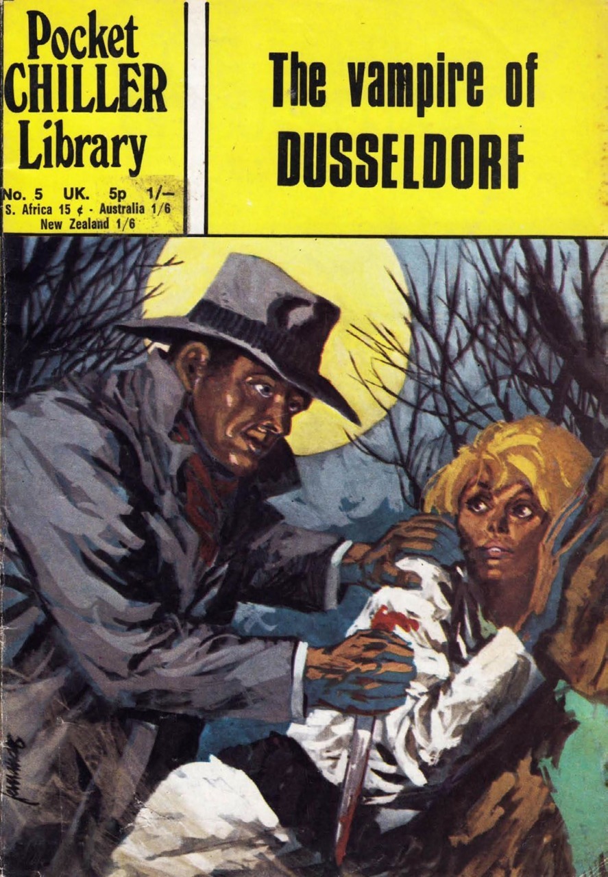 Pocket Chiller Library #5 comic cover