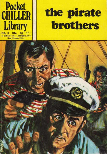 Pocket Chiller Library #8 comic cover
