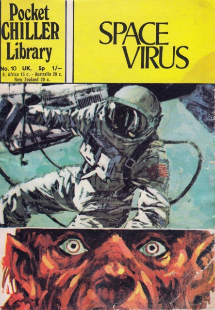 Pocket Chiller Library #10 comic cover