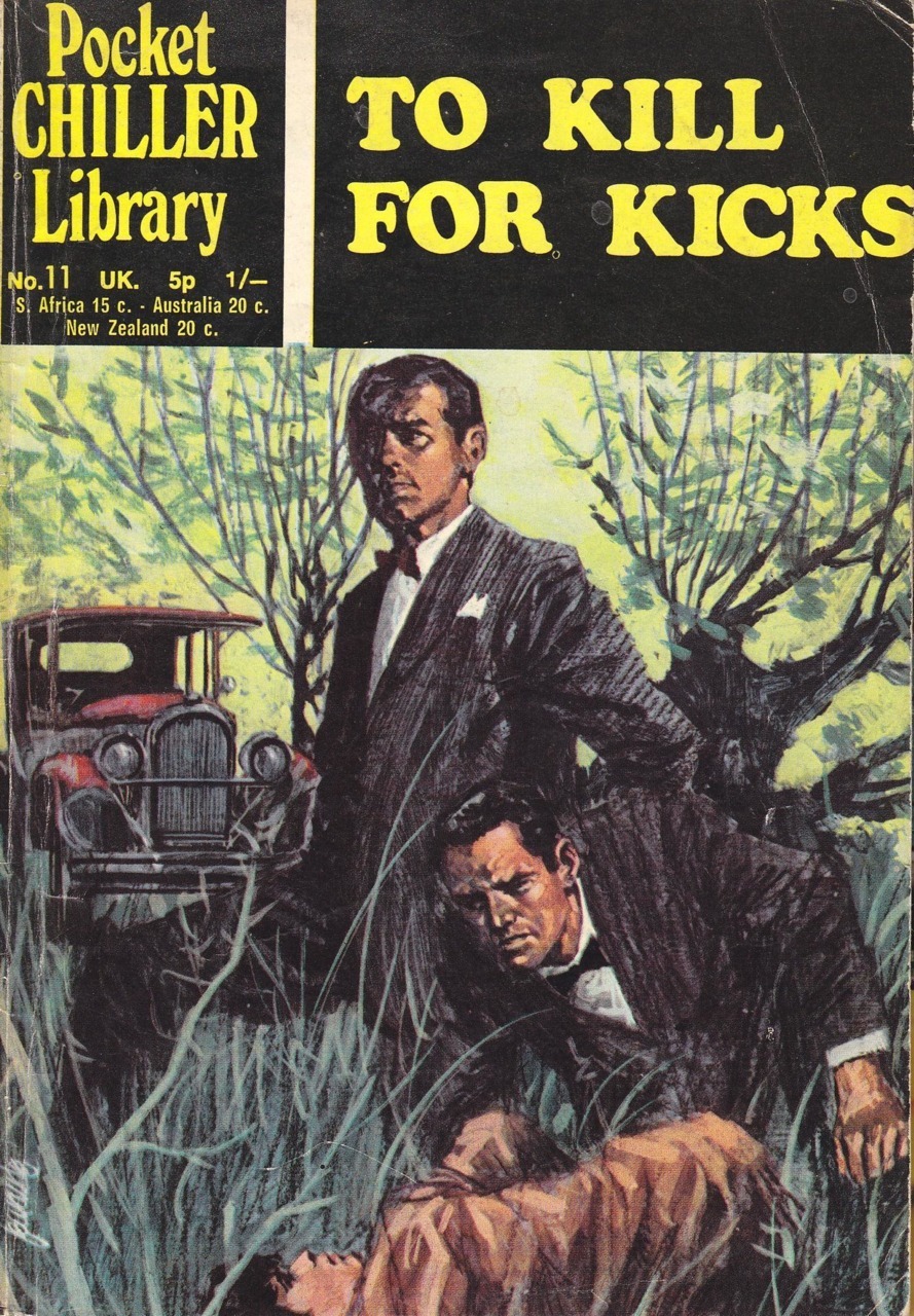 Pocket Chiller Library #11 comic cover