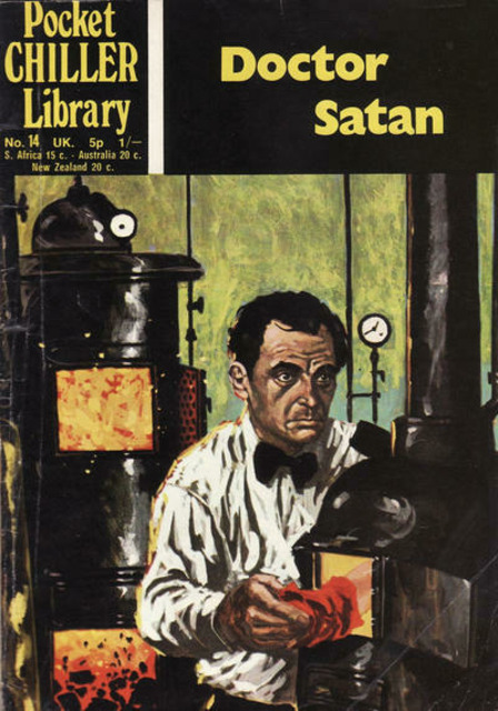 Pocket Chiller Library #14 comic cover