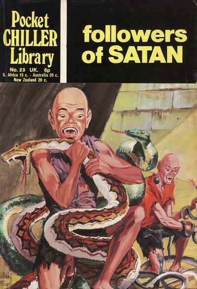 Pocket Chiller Library #23 comic cover