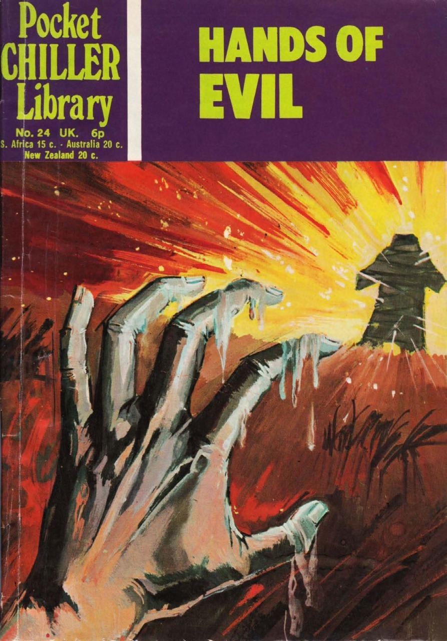 Pocket Chiller Library #24 comic cover