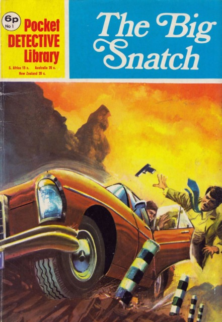 Pocket Detective Library #1 comic cover