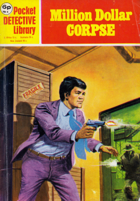 Pocket Detective Library #4 comic cover