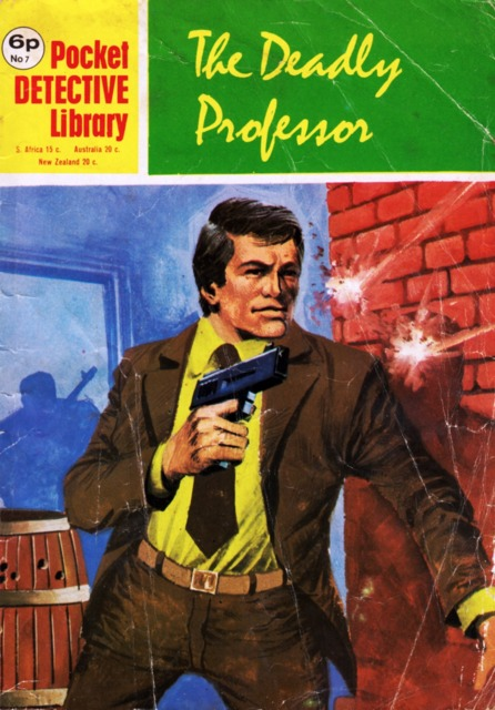 Pocket Detective Library #7 comic cover