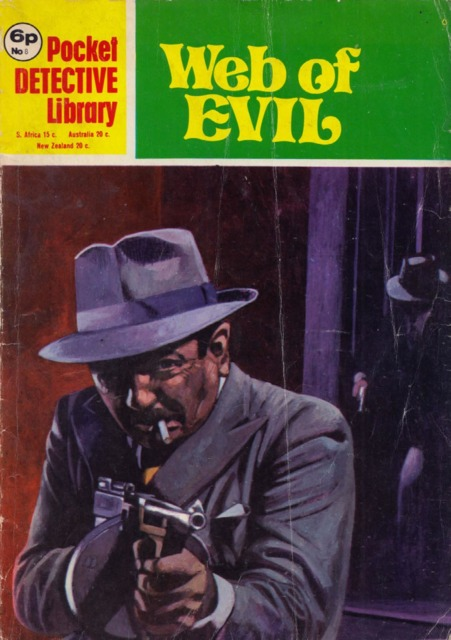 Pocket Detective Library #8 comic cover